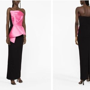 Solace London Zuri Panelled Maxi Dress